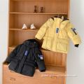 Winter Puffer Jacket Mid-Length Padded Boy Down Jacket Manufactory